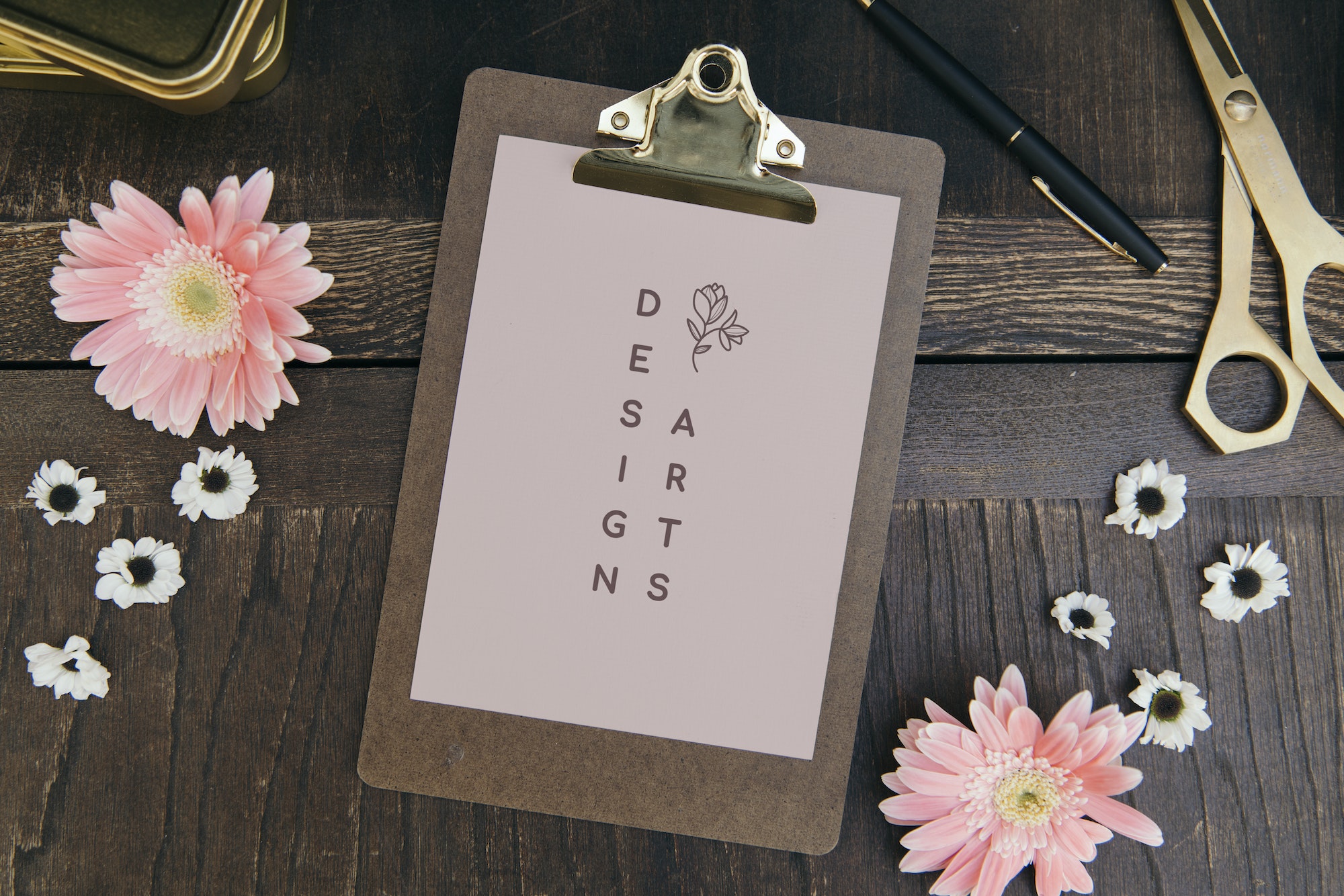 Clipboard mockup design